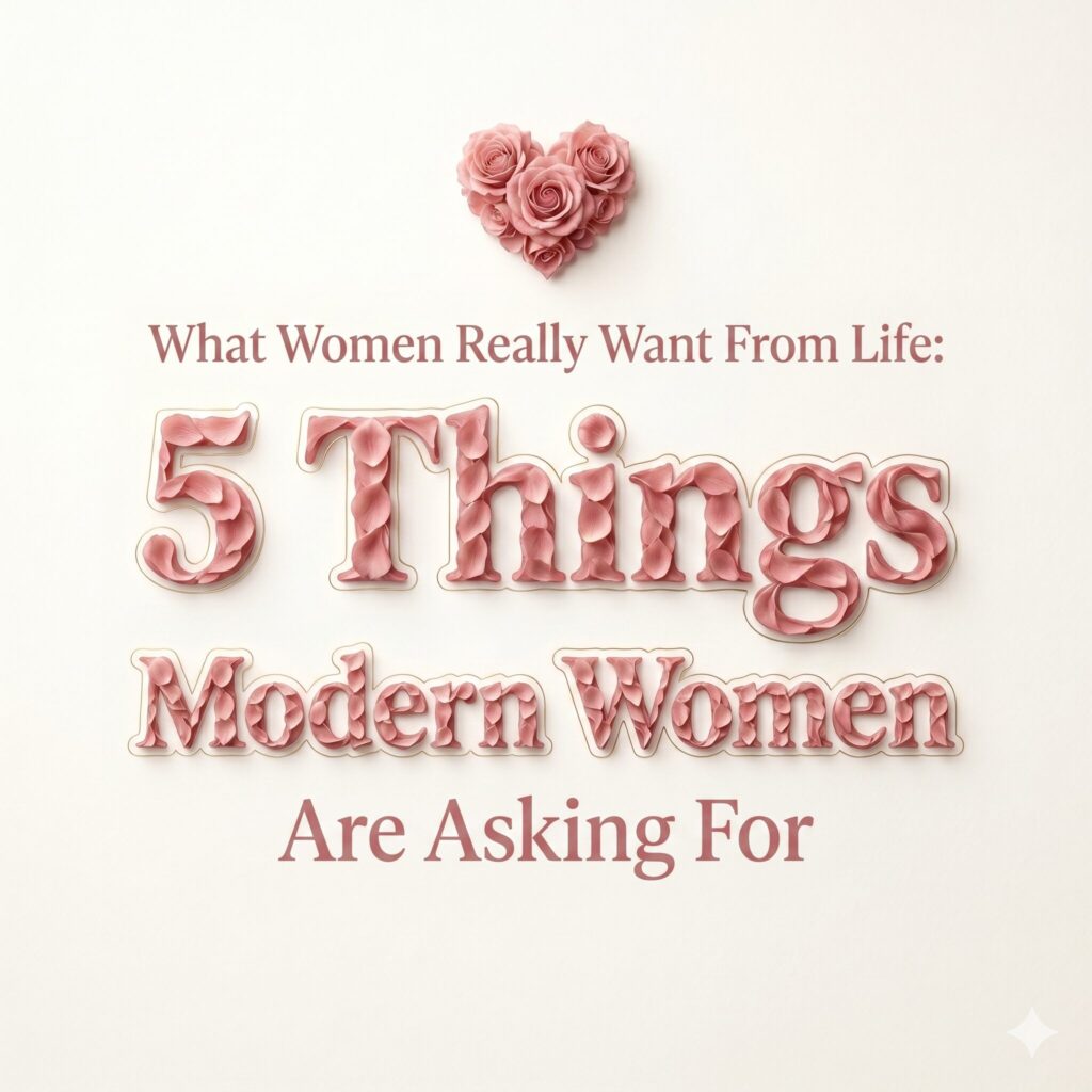 What Women Really Want From Life: 5 Things Modern Women Are Asking For